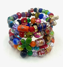 Load image into Gallery viewer, Wrapped Beaded Bracelet
