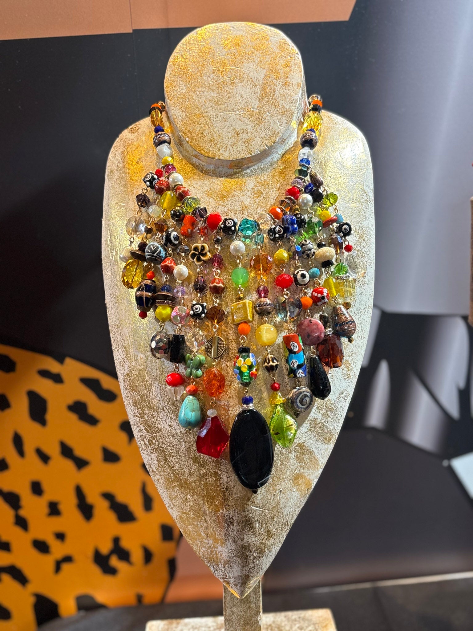 Multi-beaded Necklace