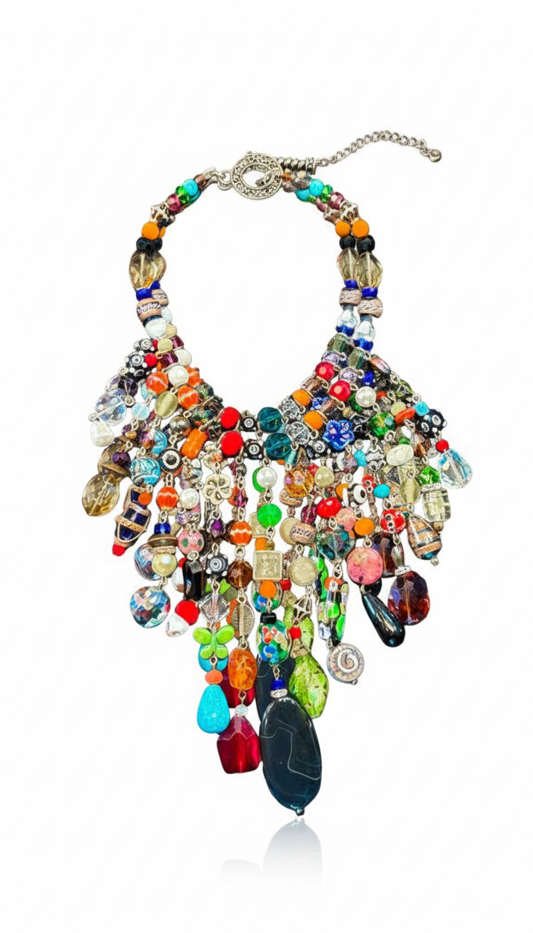 Multi-beaded Necklace