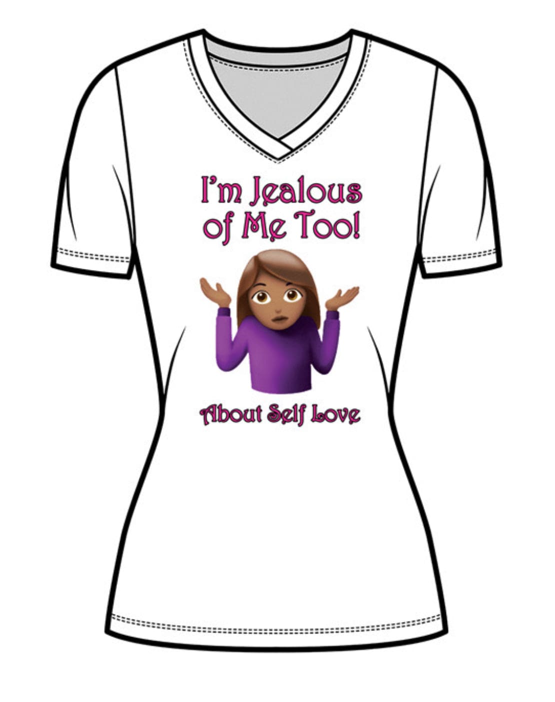 Ambiance by Bernadette I’M JEALOUS OF ME TOO T-Shirt