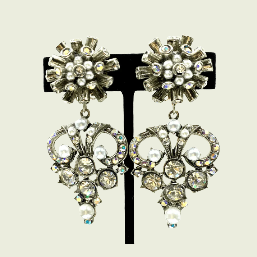 Ambiance by Bernadette Earrings 3-D Starburst Earrings