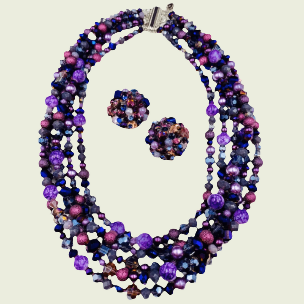 Ambiance by Bernadette Necklace Austrian Crystal Necklace